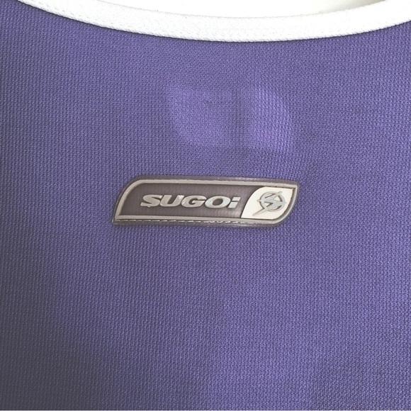 SUGOI purple sleeveless athletic top Tank. MADE in CANADA Outdoor. Size Medium - Picture 2 of 7